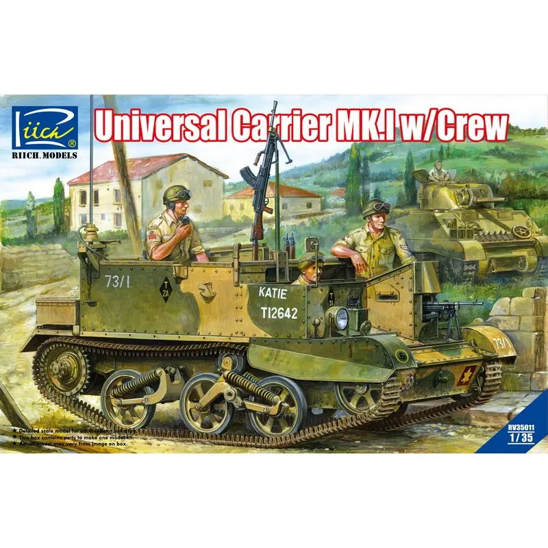 

Riich Models RV35011 1/35 Universal Carrier Mk.I w/Crew - Scale Model Kit