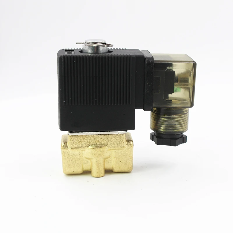 

2KW Series Fluid Control Valve 2KW030 2KW030-06 2KW030-08 AC220V (-A) Direct-acting And Normally Opened 1/8" 1/4" Grommet Type