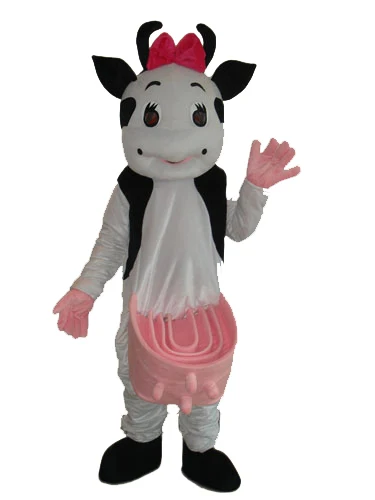 Fashion Design Cow mum Mascot Costume Adult Birthday Party Fancy Dress Halloween Cosplay Outfits Clothing Xmas