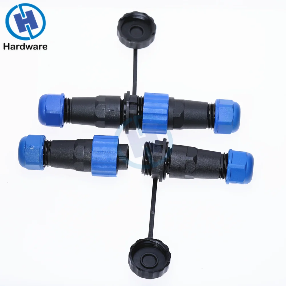 1Pair IP68 SP16 2Pin/3Pin/4Pin/5Pin/6Pin/7Pin/9Pin Waterproof Air Plug Socket Panel Mount Wire Cable Connector Aviation Plug