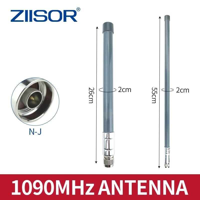 Antena 1090 MHz do telemetrii zewnętrznej FPV Anteny do zdalnego czujania dla widoku z lotu ptasiego 1090 MHz N Męska wodoodporna antena 3dBi 5dBi