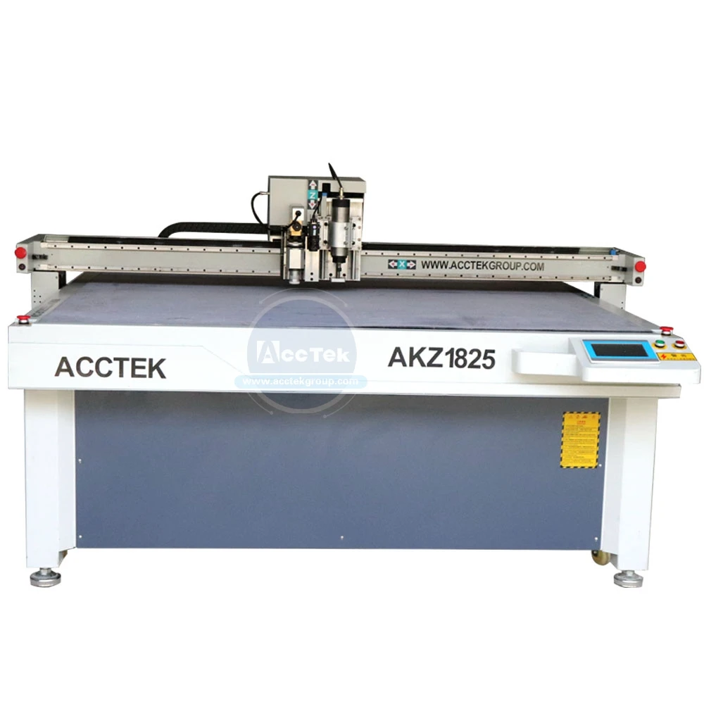 CNC ตรงมีดอัตโนมัติตัดผ้าตัด