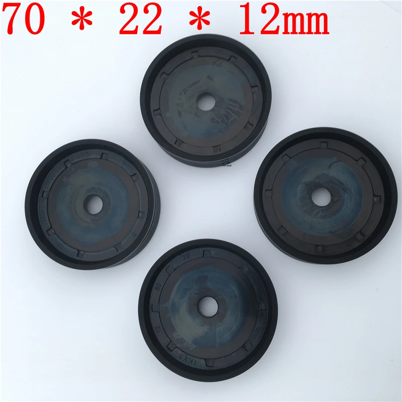 4pieces Car repair parts Grinding Machine tire removal machine accessories small cylinder rubber piston 70 * 22 * 12mm