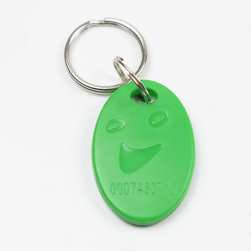 10pcs/lot RFID 13.56 Mhz NFC Tag Token Key Ring IC Tags NFC Phone