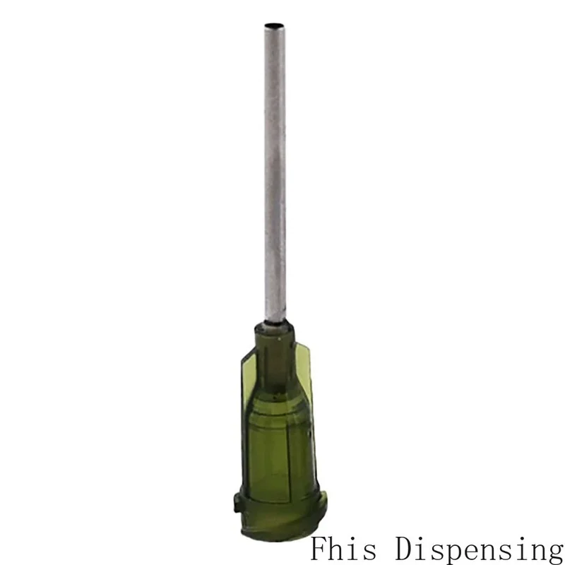 Punte smussate da 1 pollice 14G PP Luer Lock Hub lunghezza tubi precisione S.S erogazione aghi confezione da 30