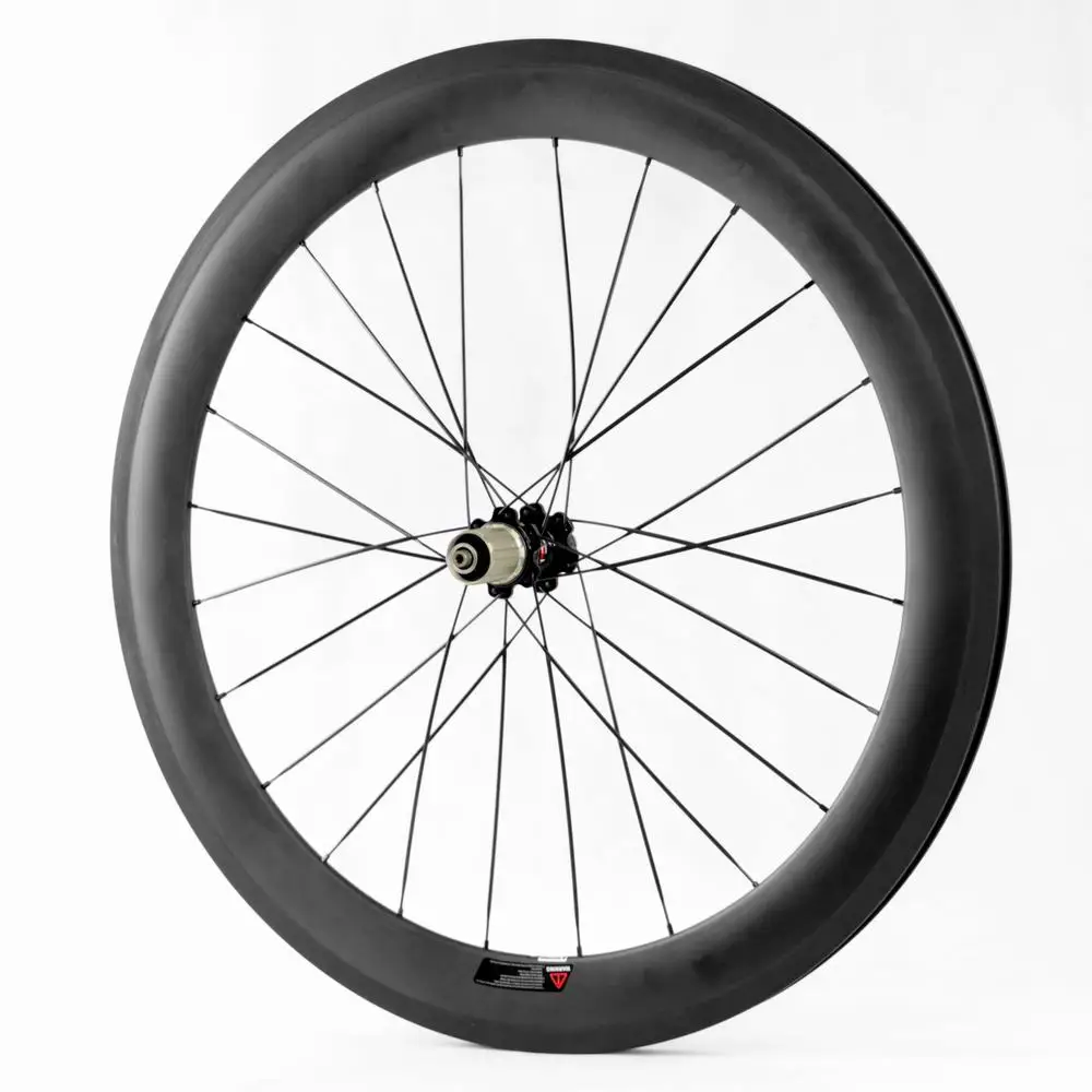 

60mm Carbon Bike Wheels 23/25mm Tubular Tires Bicycle Wheelset Toray T700/T800 Weave Super Lightweight Cycling Accessories Sale