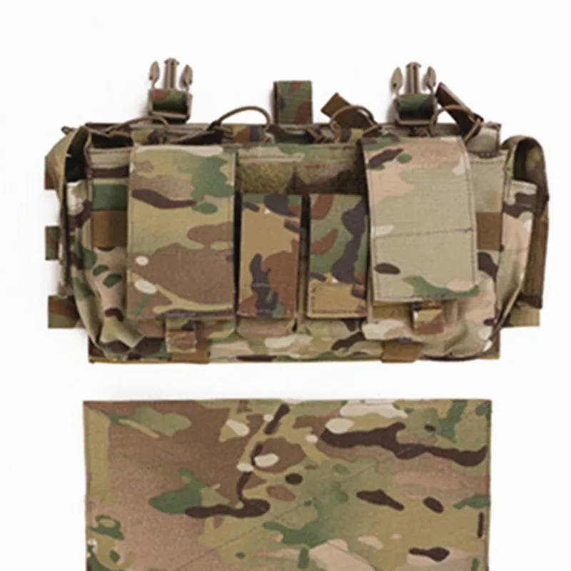 NEW EMERSONGEAR MF 5.56 Magazine Bag Multicam Mag Pouch For Airsoft Tactical Chest Rig Vest Outdoor Hunting Shooting Paintball