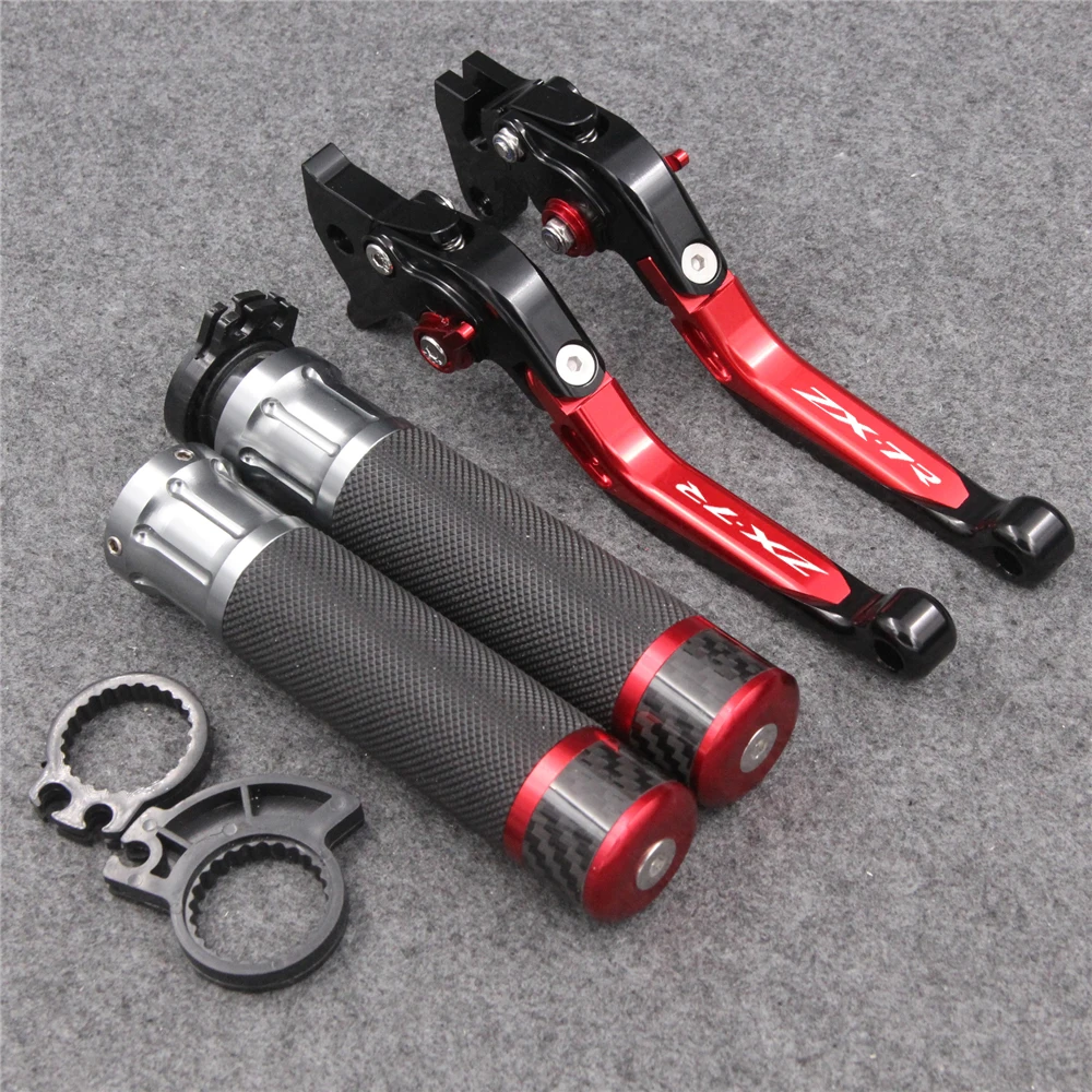 

RiderJacky Folding Extendable Motorcycle Brakes Clutch Levers Hand Grips For Kawasaki ZX-7R ZX 7R ZX7R / ZX7RR 1989-2003 01 2002