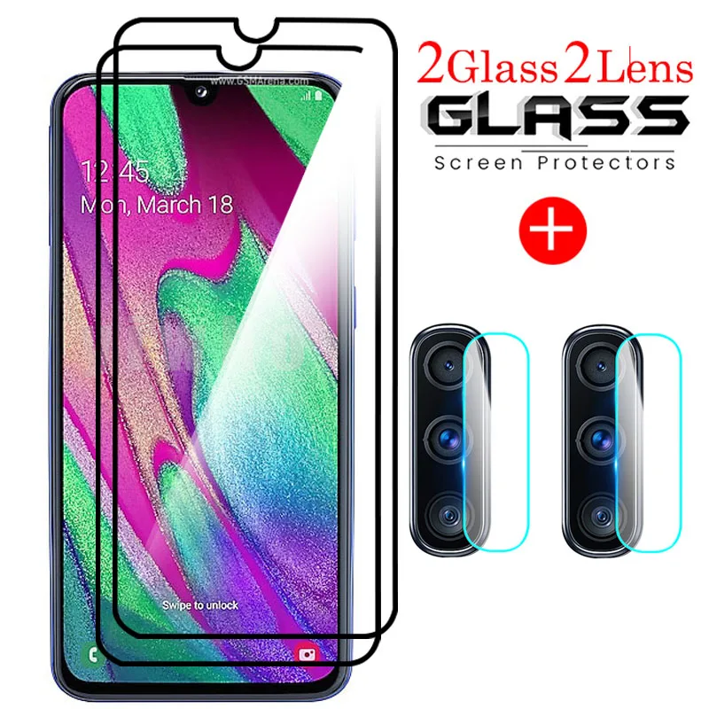 Tempered Glass For Samsung Galaxy A40 Camera Protective Glass Screen Protector For Samsung A40 a 40 safty Glass 5.9