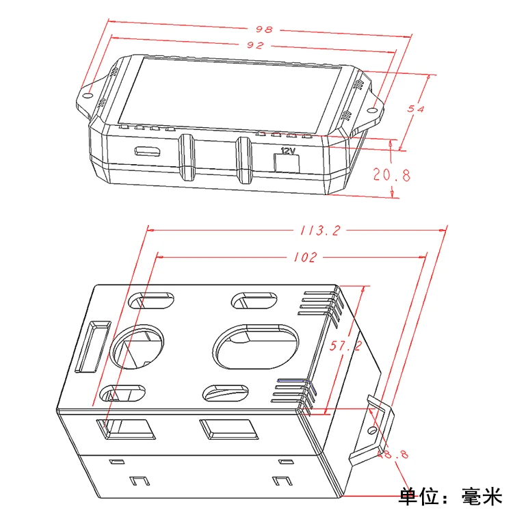 Vat1100-バッテリー,色付き電圧計,電気自動車容量テスター