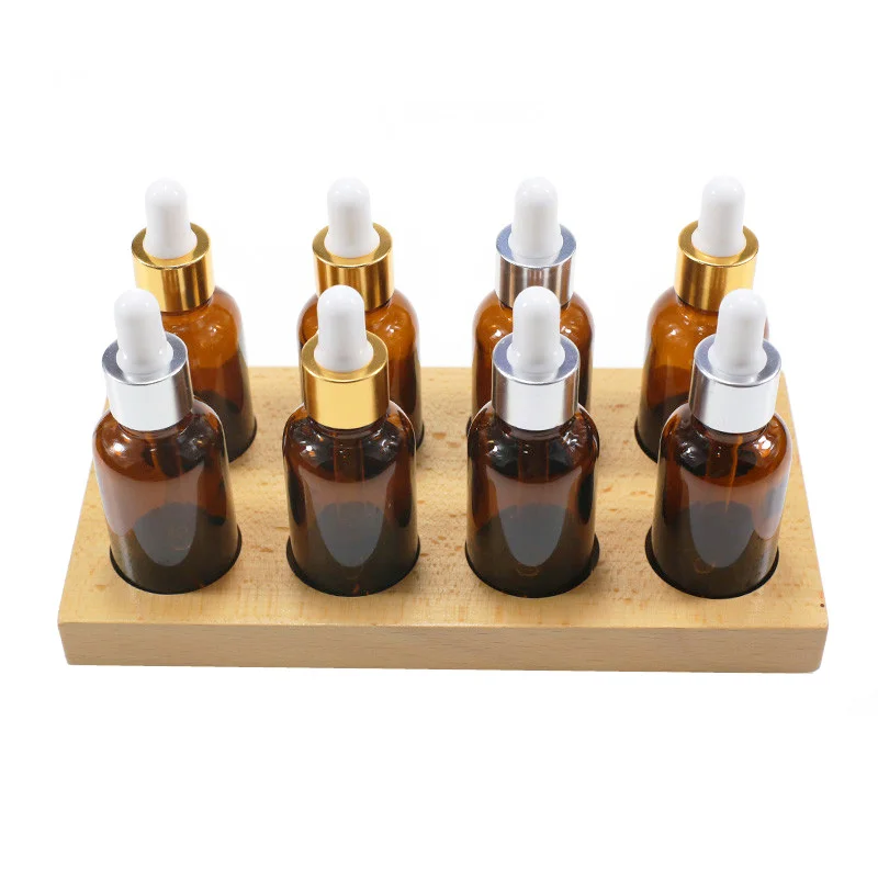 Montessori Gustatory Sense Tasting Bottles 8Pcs Glasses Empty Bottles Montessori Materials Teaching Aids Taste & Smell Training