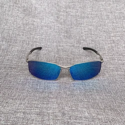 Gafas de sol polarizadas de alta calidad para hombre, gafas de sol para deportes al aire libre, conducción, pesca, montura metálica, gafas de sol para hombre