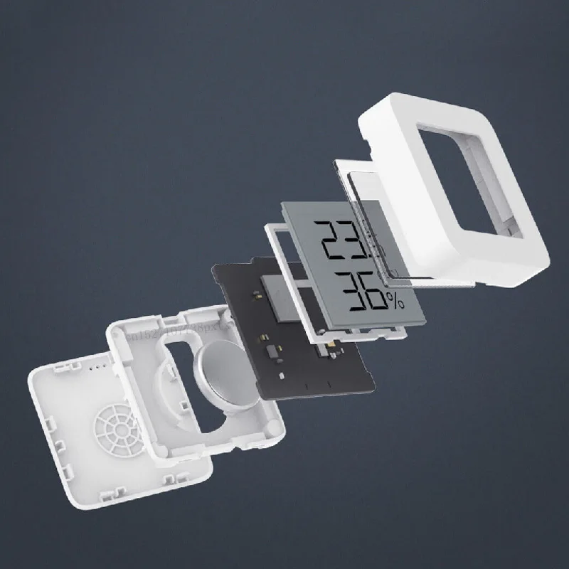 Mijia-termómetro inalámbrico con Bluetooth, Digital de higrómetro eléctrico inteligente, funciona con la aplicación Mijia
