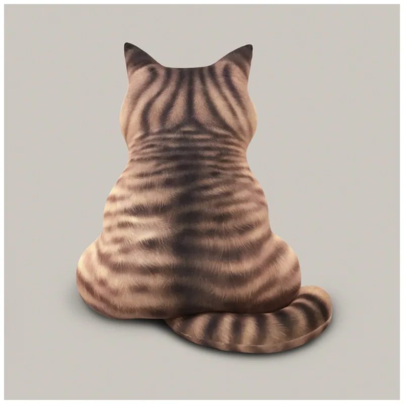 Peluche animale gatto fata gatto modello originale 3D tridimensionale gatto immagine ragazza regalo bambola