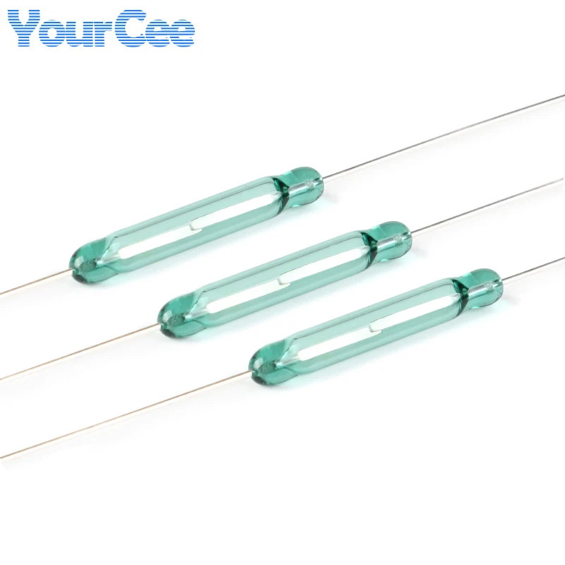 20pcs/2pcs Reed Switch Sensor 4x28mm Normally Open Sensor NO 4*28mm Magnetic Switch