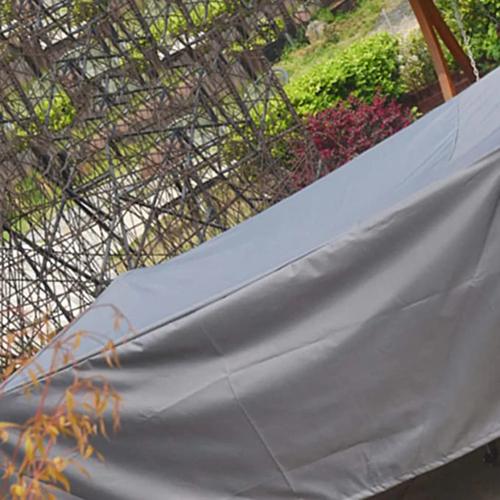 210D Hochleistungs-Wasserdichte Gartenmöbelabdeckung Rechteckige Regen- und Schneeabdeckung für Sofa, Tisch, Stuhl, Winddicht – Detail 12
