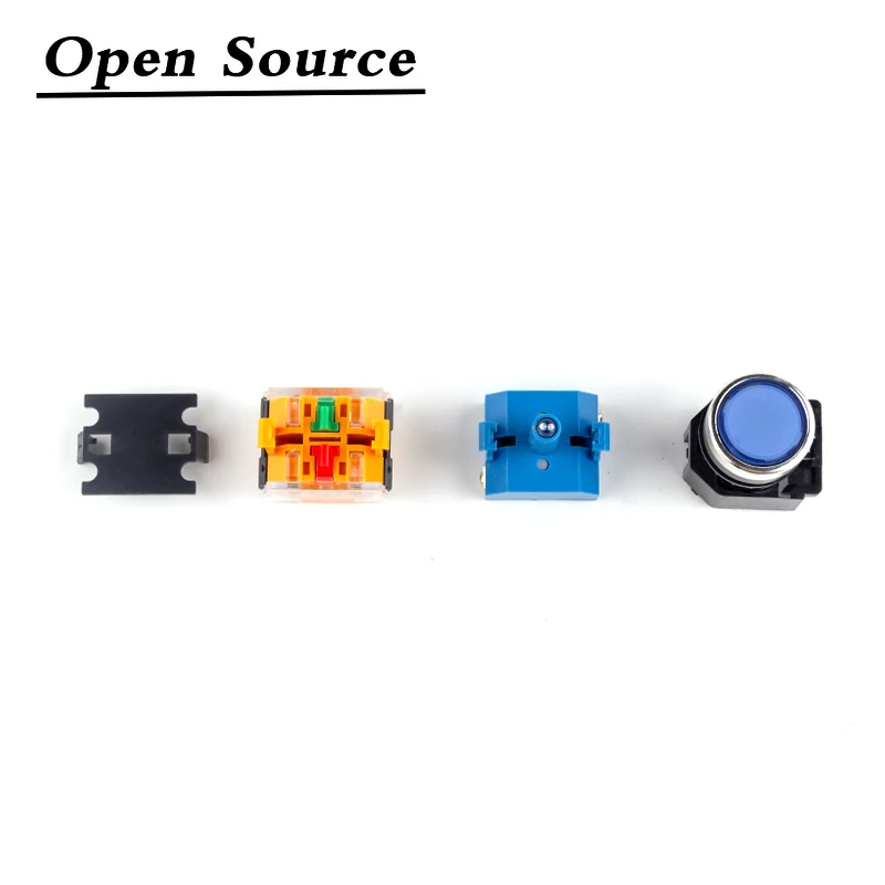 22mm LA38-11D/11DS Push Button Switch with LED Light Self-locking/Latching/Self-reset/Momentary 12V 24V 36V 48V 110V 220V 380V