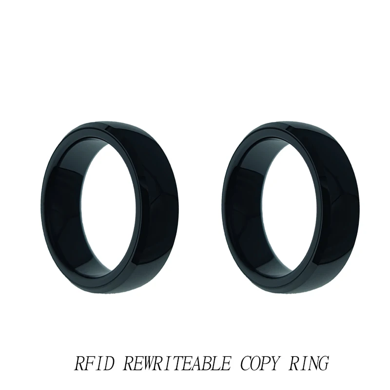 RFID Dual Chip Smart Ring Rewritable CUID Card Copy T5577 Key 13.56Mhz 125Khz Copier Badge Duplicator Waterproof Clone Tag