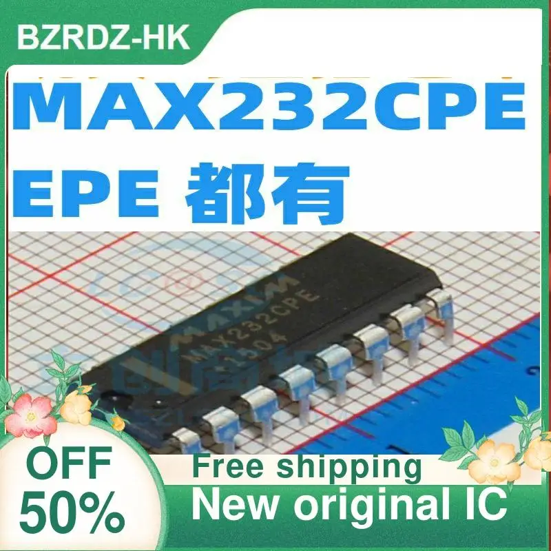 20 piezas MAX232CPE/MAX232EPE DIP-16, nuevo IC original