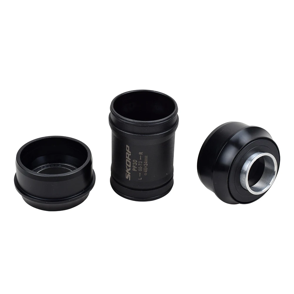 PF30 Alloy Mountain Bike Bottom Bracket 46mm Carbon MTB Road Bicycle BB Sets Axle Crank Axis 22 24 30mm For SHIMANO SRAM