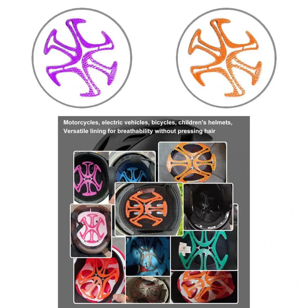 

Durable Flexible General-purpose Cooling Pad Silicone Helmet Pad Removable Helmet Accessory