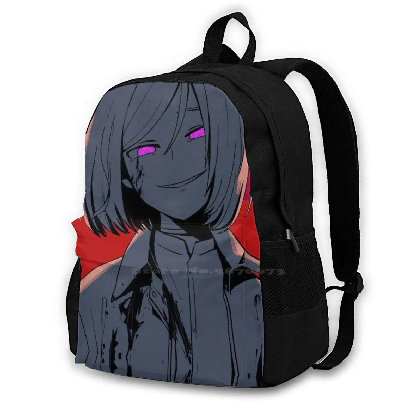 Akudama Drive Cutthroat Pattern Design Bagpack School Bags Akudama Drive Anime Akudama Japanese Myanamelist Net Newanime Rui