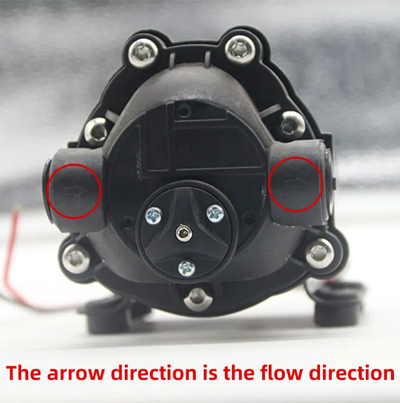 BZ2050S مضخة ذاتية التحضير 50G موتور 50 جالون 24 فولت الحجاب الحاجز الصامت النقي RO مضخة مياه غسيل عالية الجودة في نظام التناضح العكسي