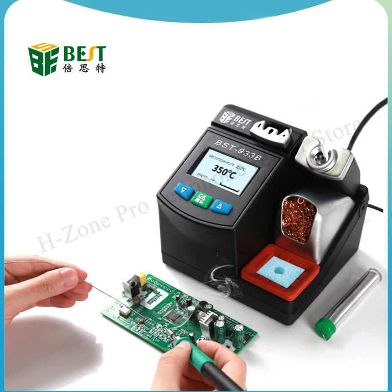 BST-933 Precision Professional Welding Iron 3S Heat Digital Infrared Intelligent Lead-free Soldering Station for Rework