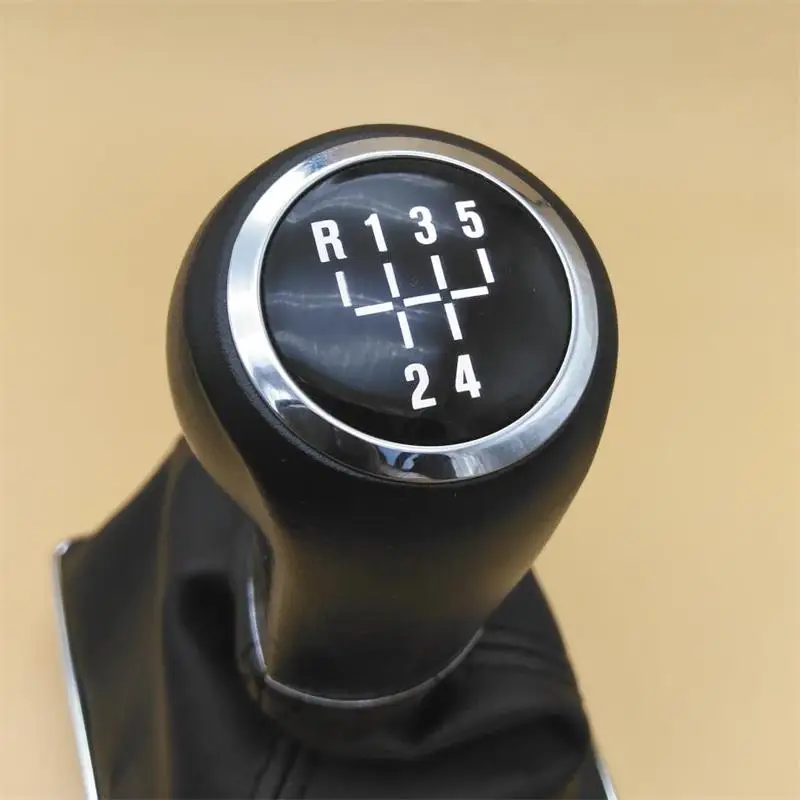 For VAUXHALL OPEL ASTRA H 2004 2005 2006 2007 2008 2009 2010 Car-styling 5 Speed Automatic Car Gear Shift Knob Leather Boot