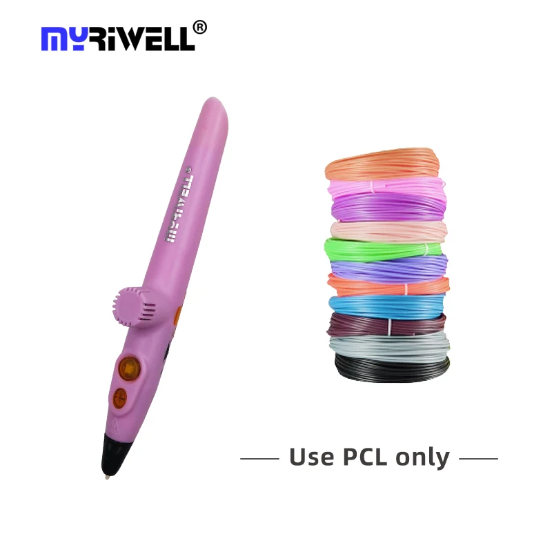 

Myriwell 3D Toys Drawing Pens USB Funny DIY 3D Printing Pen 1.75mm Filament for Kids Creative Toy Gift For Beginner Kids RP-200A