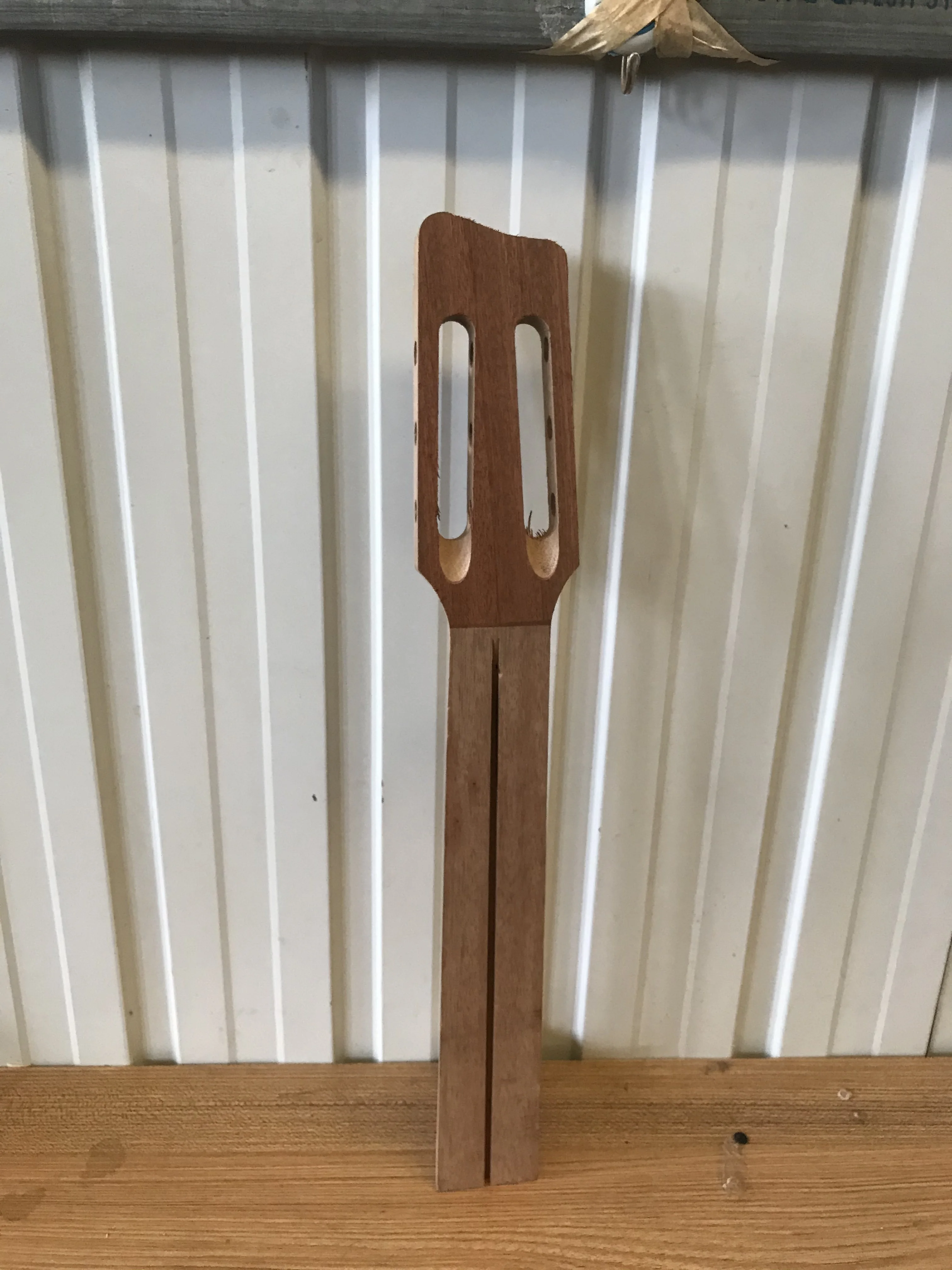 Mahogany Maple Acoustic Guitar Neck Headstock, Unfinished DIY Parts, Classical Guitar Replacement, High Quality, 1 Pc