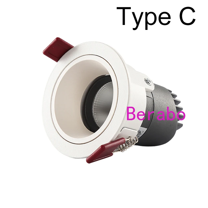 LED Downlight 12W 18W 30W Runde Einbauleuchte AC110V220V Unten Licht Wohnkultur Schlafzimmer Küche Innen spot Beleuchtung – Detail 4