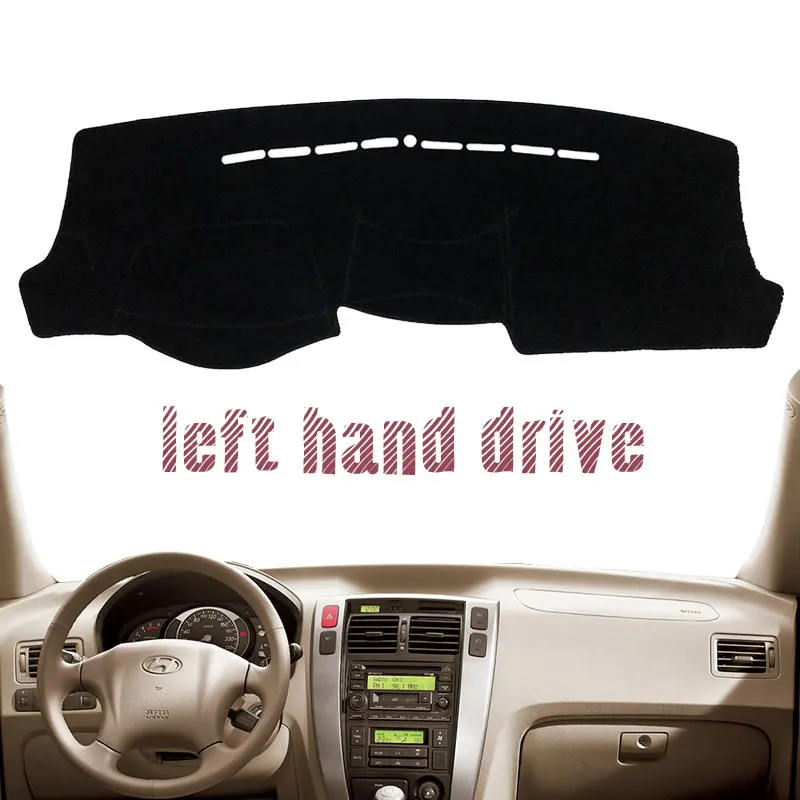 Dashboard Cover Dash Mat Pad Interior Sunshade Carpet for Hyundai Tucson 2005 2006 2007 2008 2009 JM Car-Accessories Auto-Goods