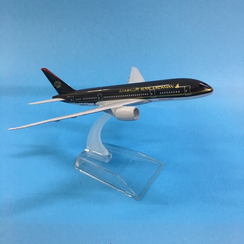 ジェイソンチュチュ航空機モデル,ダイキャストメタル1:400,16cm,ヨルダンロイヤル