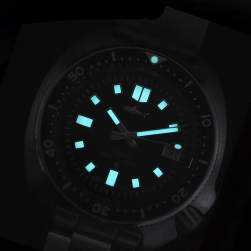 Heimdallr-メンズ腕時計,自動巻き,機械式,200m,防水,サファイアミラー,c3,スポーツ用