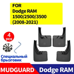 Guardabarros delanteros y traseros para Dodge RAM 1500, 2500, 3500, accesorios para coche, 4 piezas