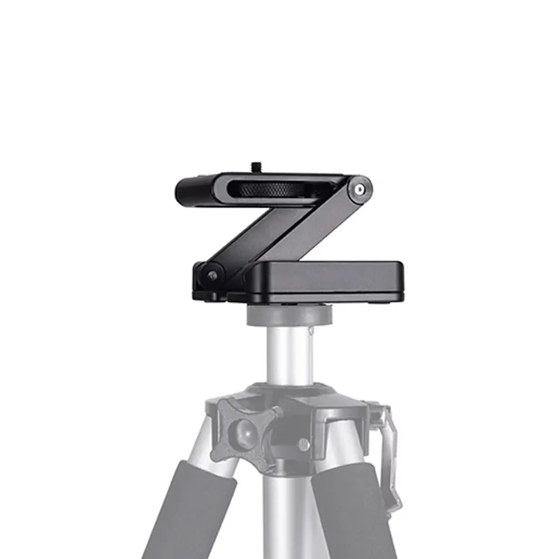 Z-tripé flexível para câmera, suporte dobrável e cabeça para liberação rápida, para canon, nikon, sony, dslr