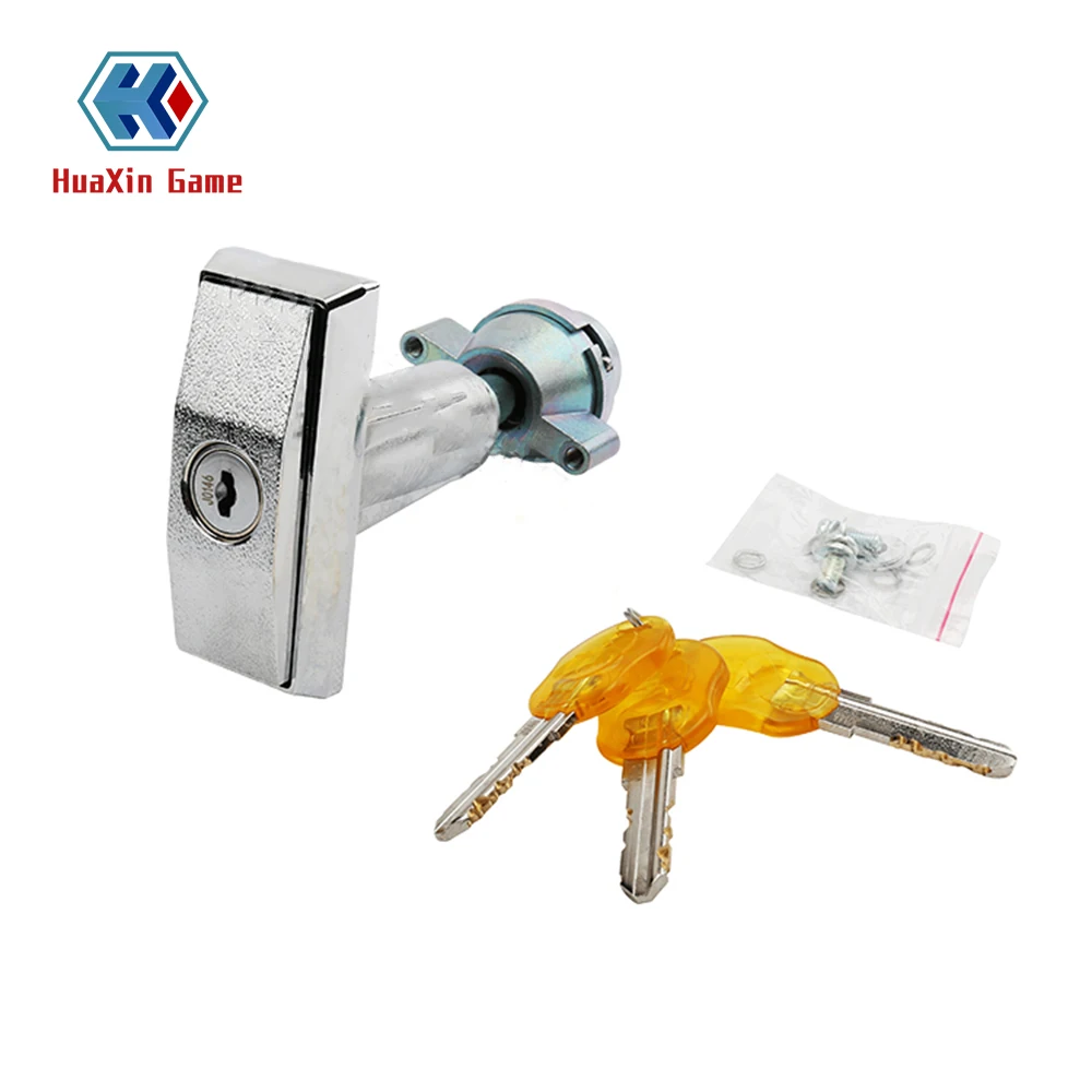

Arcade Automatic Coin Vending Machine Door Lock for Doll Machine, Game Cabinet Door Lock with 3 Key, 1 Unit