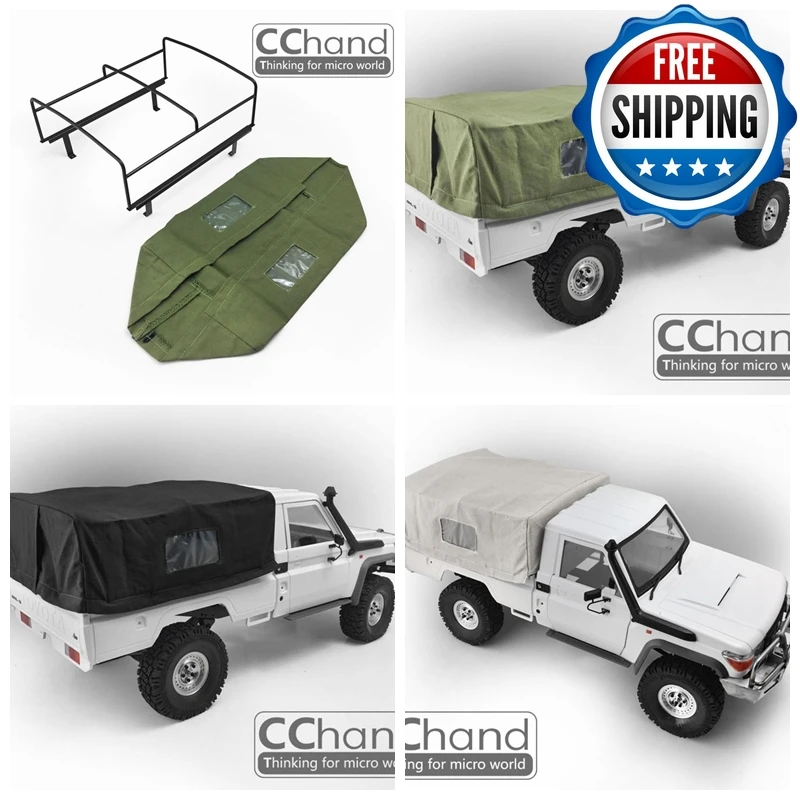CChand Metal Rear Bucket Roll Cage + Cover dla 1/10 Killerbody LC70 – co warto wiedzieć przed zakupem?