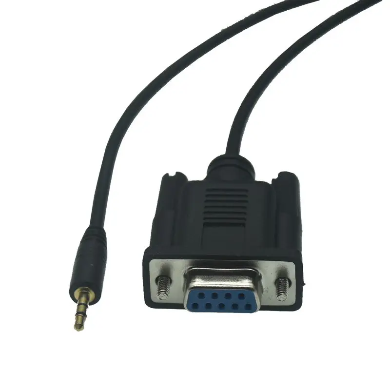 9 Pin RS232 DB9 Female TO 3.5MM / 2.5mm 3P Male Jack Adapter Serial Cable Cord 1.8M