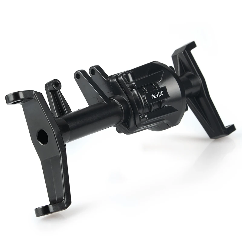 KYX Racing Metal Front & Rear Axle Housing Axle Shell Axle Case w/Black Cover for 1/10 RC Crawler Car Traxxas TRX-4 TRX4 Upgrade