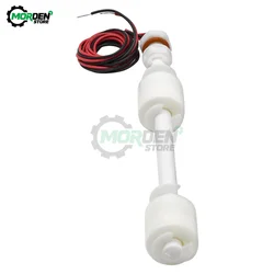 150mm PP Flüssigkeit Wasser Level Sensor Anti-Korrosion Float Sensor Normalerweise Geschlossenen Doppel Ball für Aquarium Tank pools