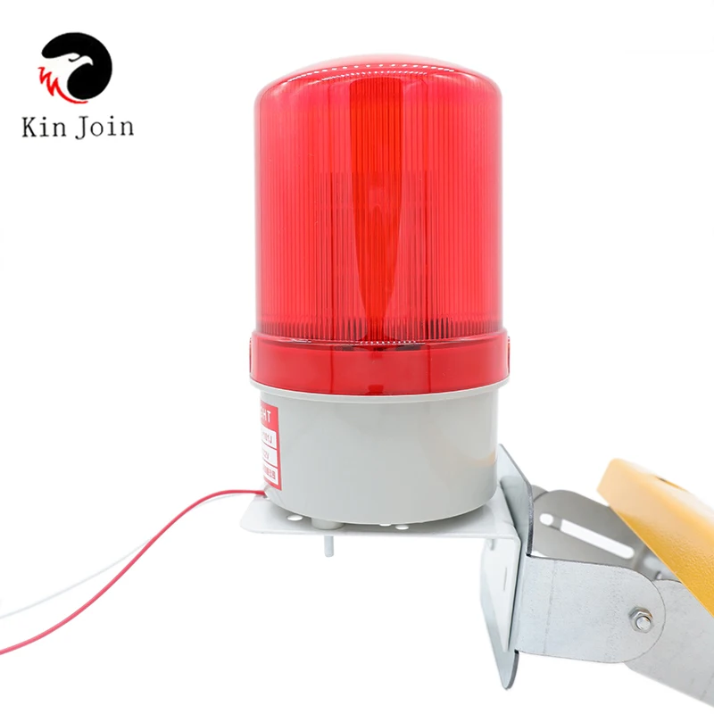 KINJOIN With stand support LED flashing alarm lamp light blinker strobe for automatic swing sliding garage gate opener