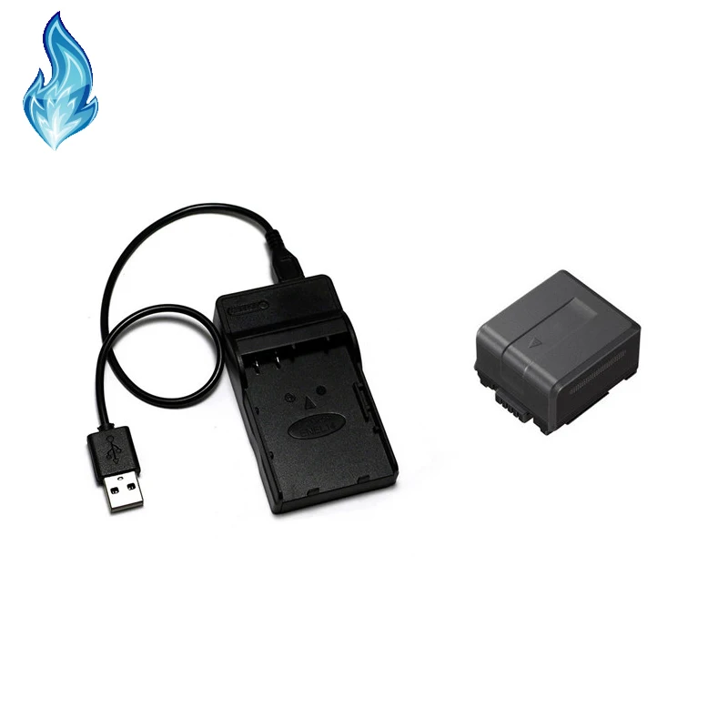 

VW-VBG070 VW-VBG130 VW-VBG260 Battery USB charger for panasonic digital cameras AG-AC7 AG-AC130A AG-AF100 AG-HMC40 AG-HMC70