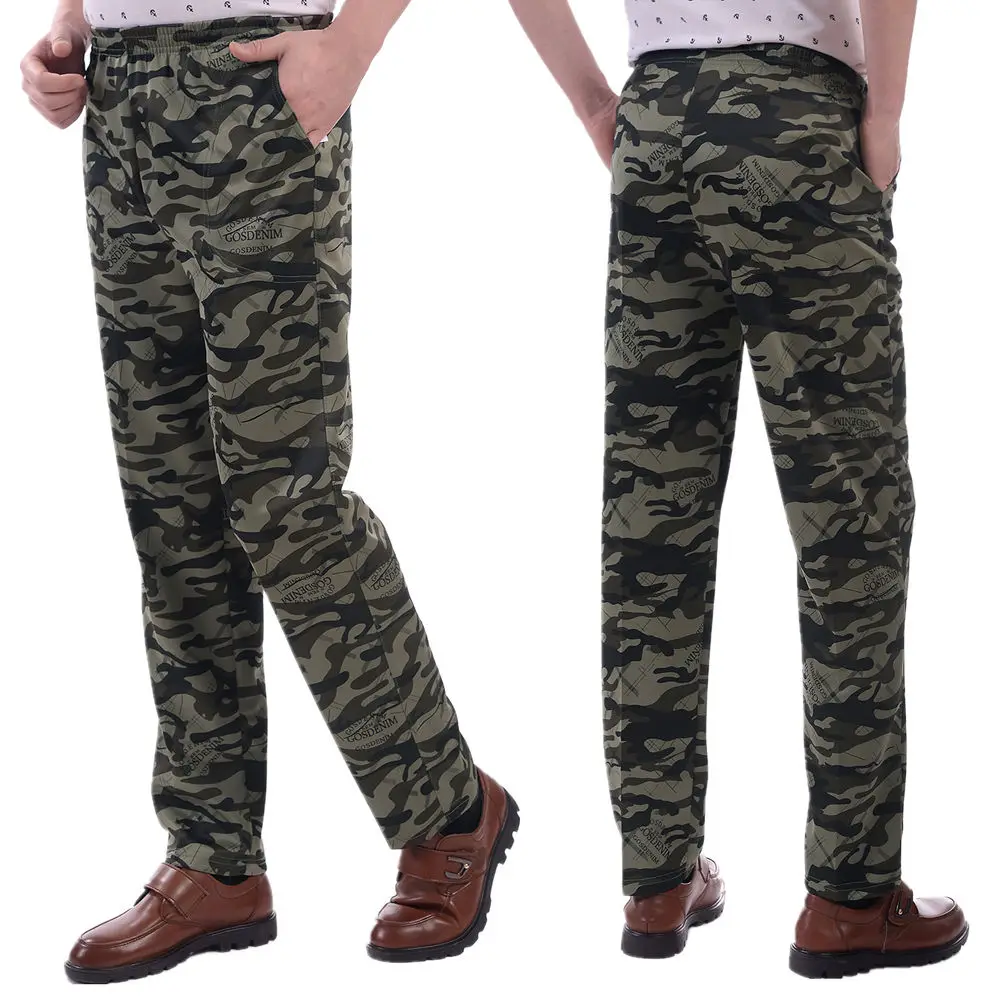 Pantalones de camuflaje para hombre, Pantalón recto informal, cómodo, ropa de casa básica, moda de verano, 2023