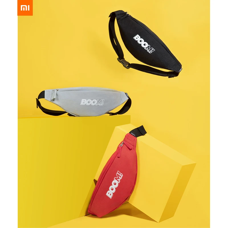 

xiaomi urevo Leisure anti-theft chest bag big capacity Waist bag 125g light weight fashion durable 3 colors high quality