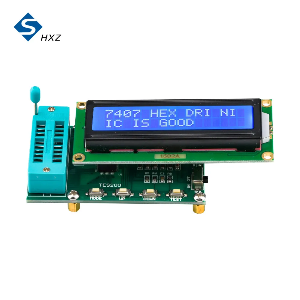 74 40 45 Series TES200 Digital Integrated Circuit Tester IC Tester IC Logic Gate Testing Integrated Circuit Checker DC 7-12V