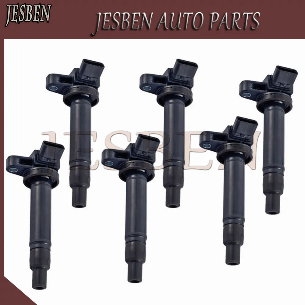 

6X 90919-02230 Ignition Coil for Toyota ALTEZZA MARK 2 CHASER CRESTA VEROSSA SOARER CROWN CELSIOR LEXUS IS200 IS300 SC430 GS300