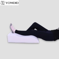 S Shape Sponge Portable Travel Footrest Leg Raiser Pillow Bed Foot Rest Relax Support Pillow White Blue Cover Massage Pillow