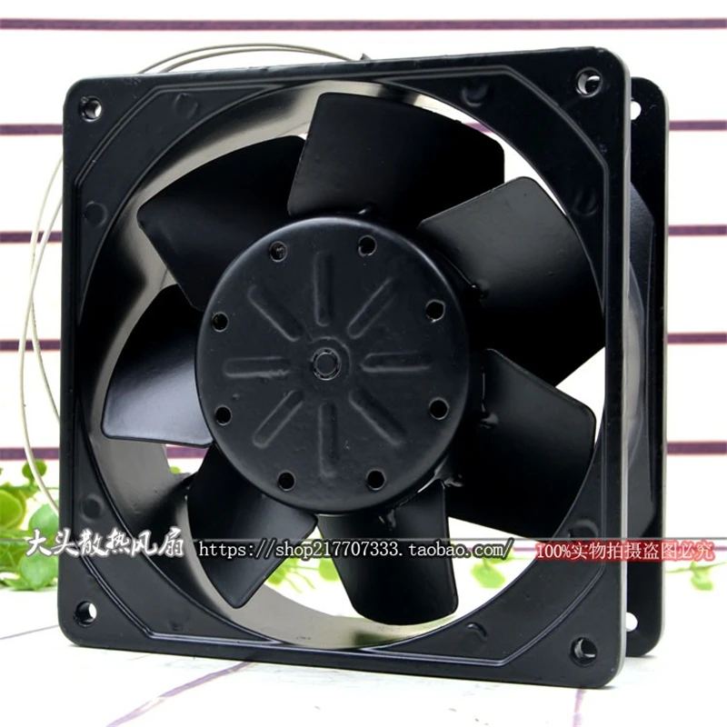 New original U2750M-TP 2750MTP-15 UT276D-TP[B98] 14CM 220V Full metal frame leaf high temperature resistant fan